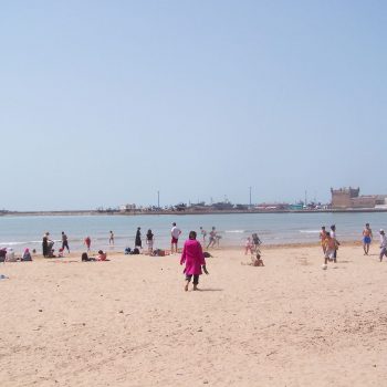 het strand van Essaouira